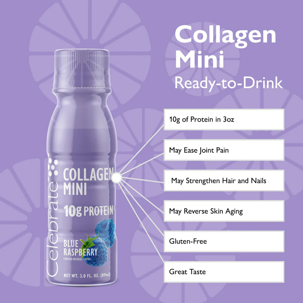 Collagen Mini 10g Protein Shots - Celebrate